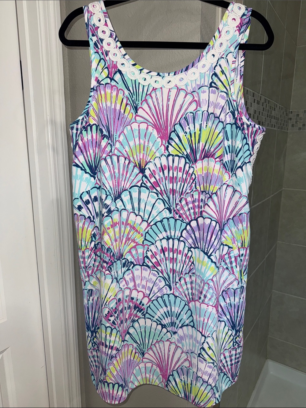 Lilly Pulitzer Stella Shift Sleeveless Dress Oh Shello Size 10 New without Tags
